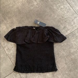 Black Bandeau Sleeveless Top 🖤 NWT